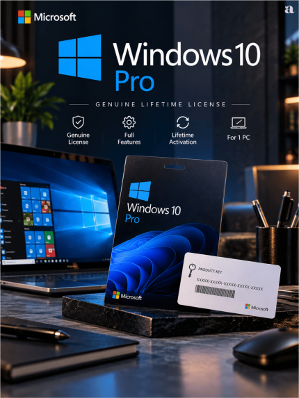 Windows 10 Pro License Key | Lifetime