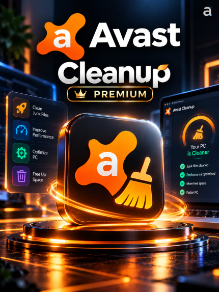 Avast Cleanup Premium (1 PC, 1 Year) - Avast - Key BD