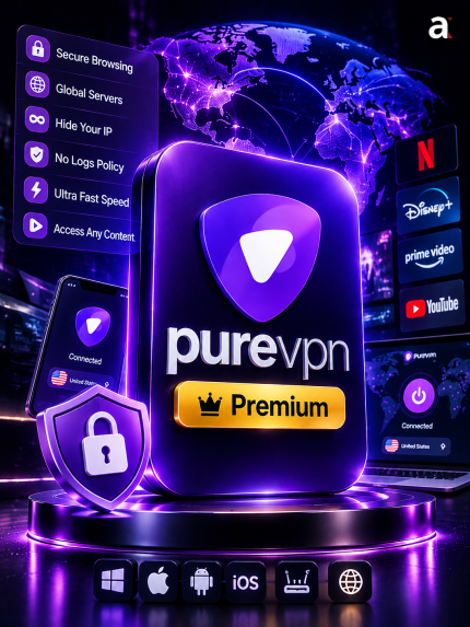 PureVpn Premium Account buy in bd