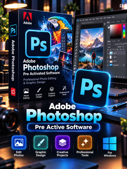 Photoshop 2025,26 Free Installation, Virus-Free Guarantee, Pre-Activated