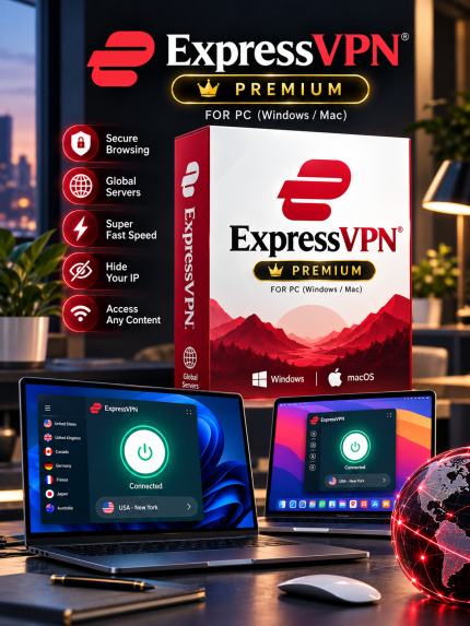 ExpssVPN PREMIUM For Pc Windows/MAC License Key