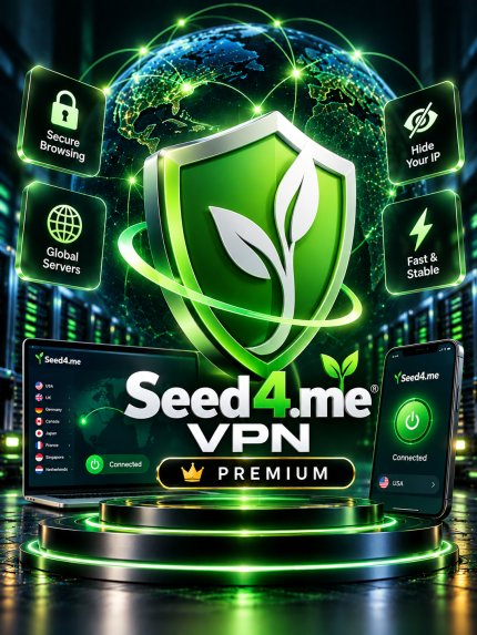 Seed4.Me | Premium VPN Warranty 1 years