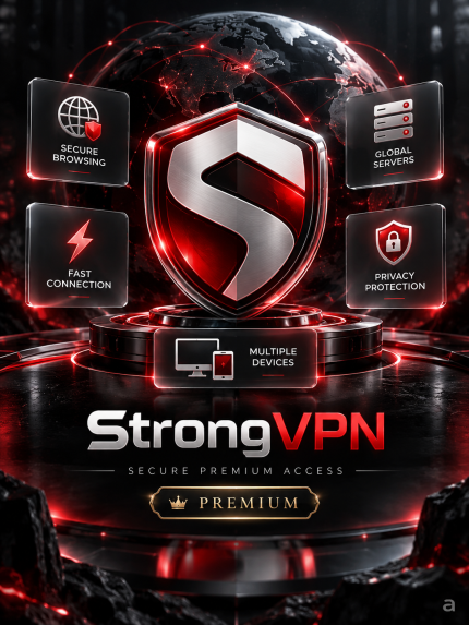 STRONG VPN | 1 Month Warranty