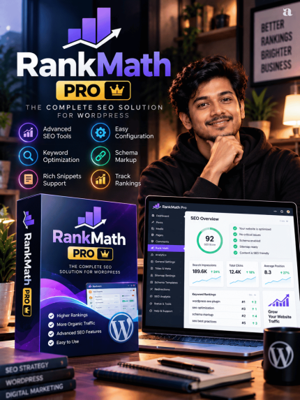 Buy Rank Math Pro Subscription in BD