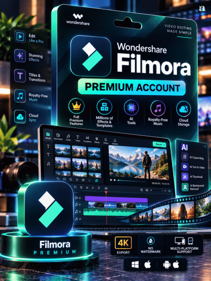 Buy Filmora Premium Account in Bd